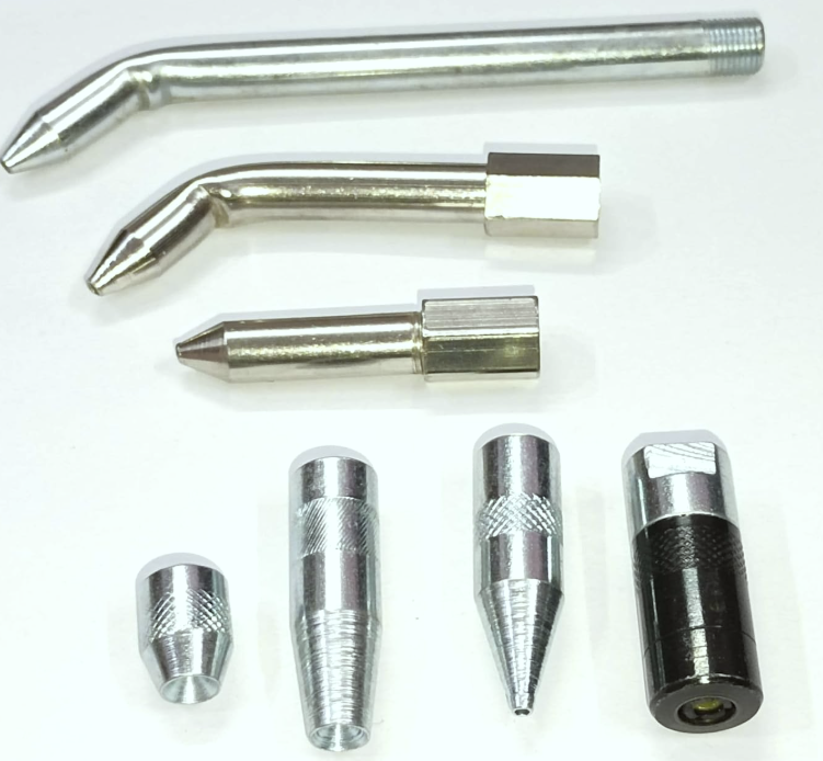 Grease Gun Nozzles, Couplers, & Accessories